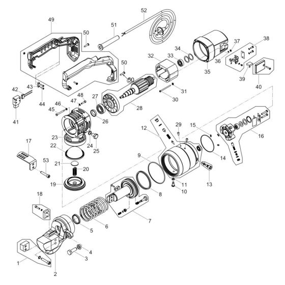 Wacker RCE-25/115 Assembly