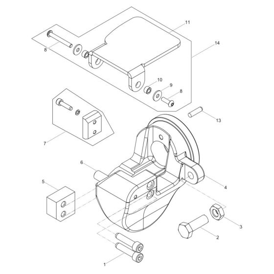 Cutter Head Assembly for Wacker