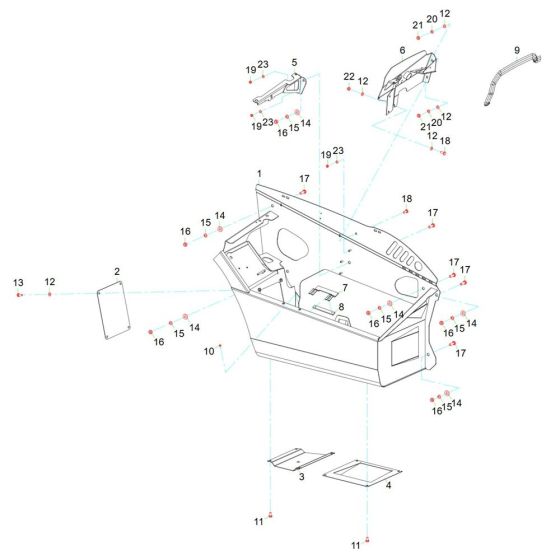 Engine Box Assembly