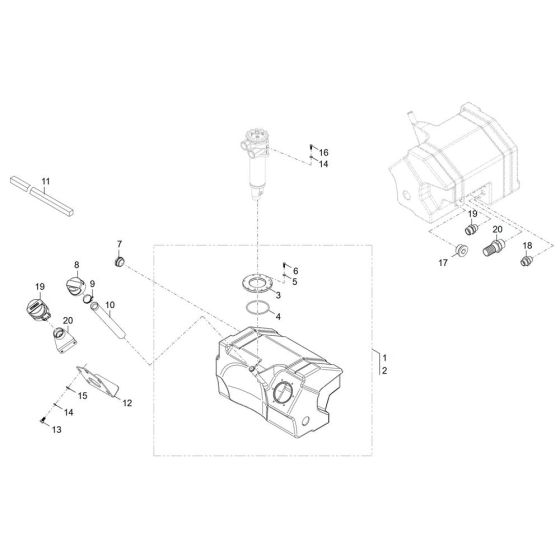 Hydraulic Tank Assembly
