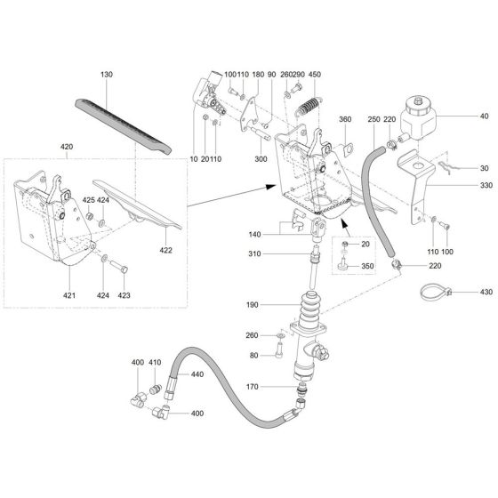 Brake Pedal Assembly