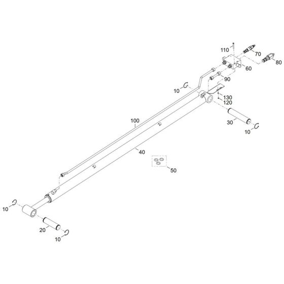 Telescopic Cylinder for TH412