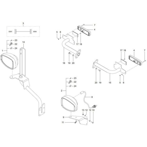 Lighting Assembly for TH412