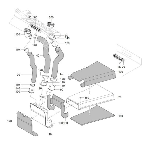 AC & Heating Assembly for TH412