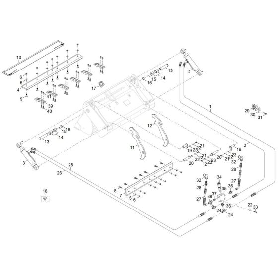 Shovel Attachment for TH412