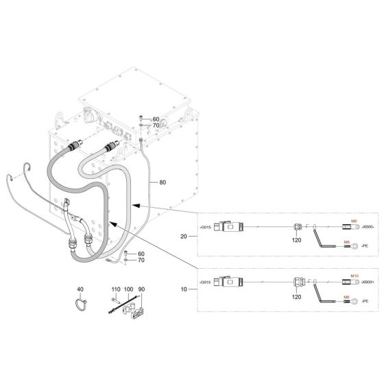 Battery Assembly for Wacker
