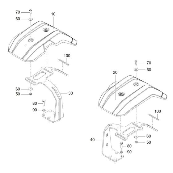Wheel Cover for Wacker TH412e