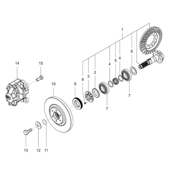 Drive Assembly for TH412e