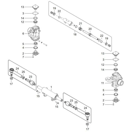 Steering Cylinder Assembly