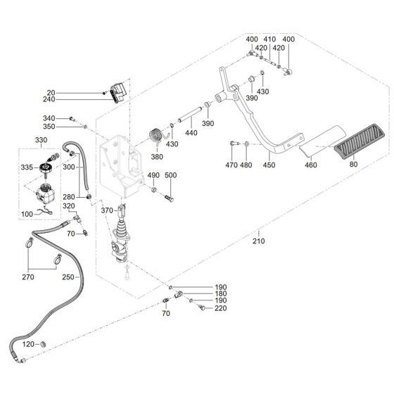 Brake Pedal Assembly