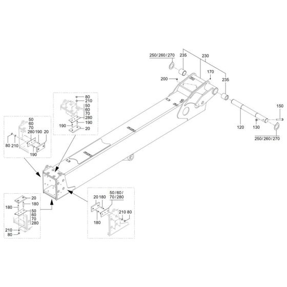 Telescopic Arm Assembly