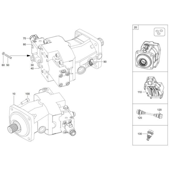 Displacement Motor Assembly