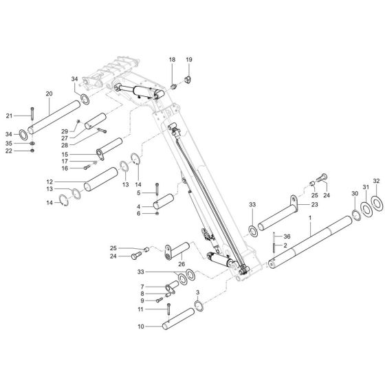 Mounting Assembly for TH627