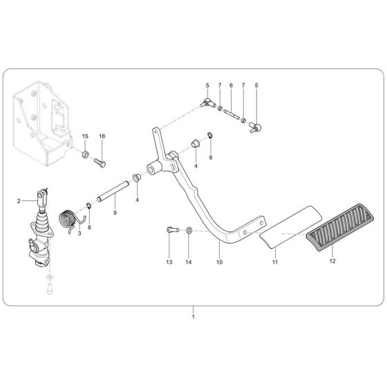 Brake Pedal Assembly