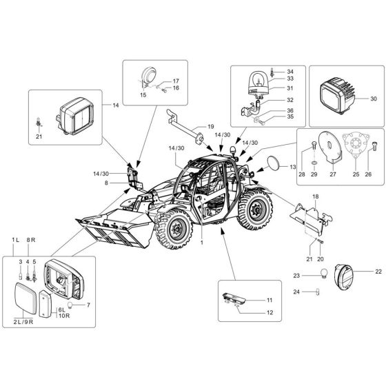 Lighting Assembly for Wacker
