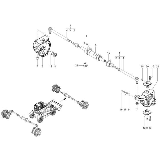 Steering Cylinder Assembly