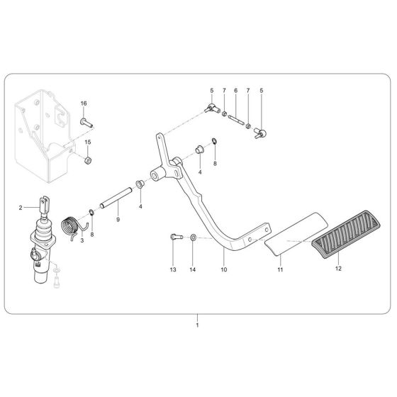 Brake Pedal Assembly