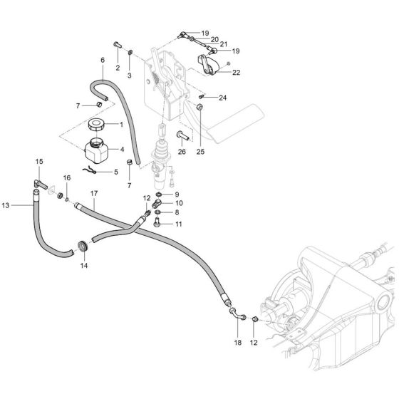 Brake Assembly for TH627