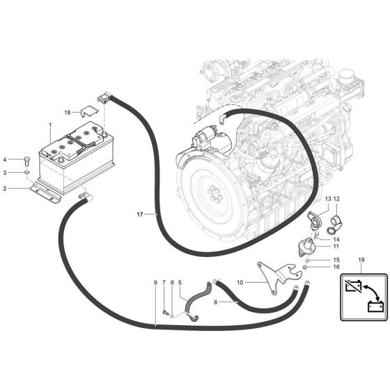 Battery Assembly for Wacker
