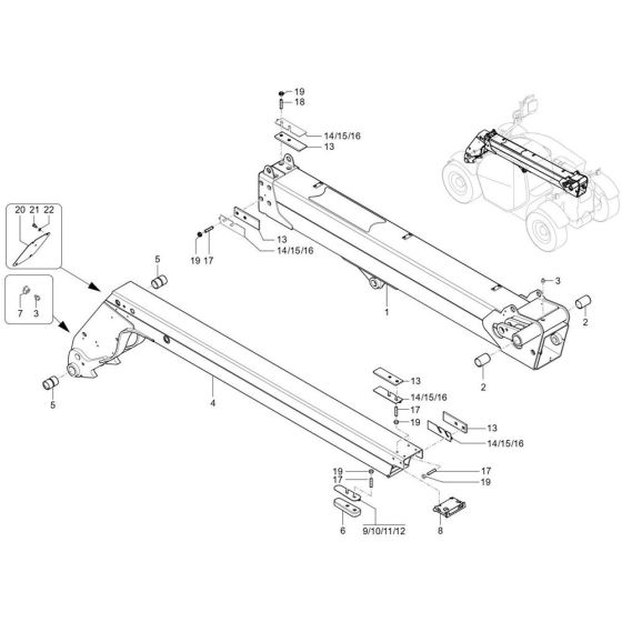 Telescopic Boom Assembly