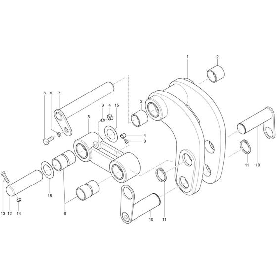 Rocker Arm Assembly for TH627