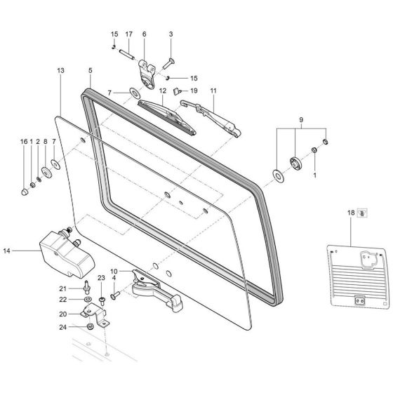 Rear Window Assembly