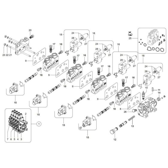 Control Unit for Wacker TH730