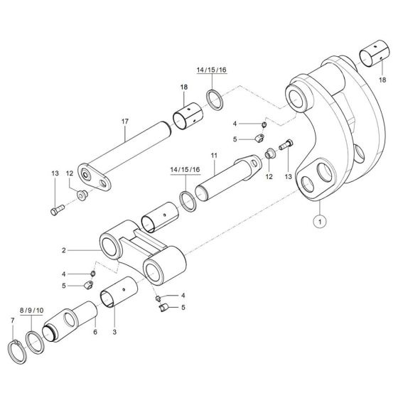 Rocker Arm Assembly for TH730
