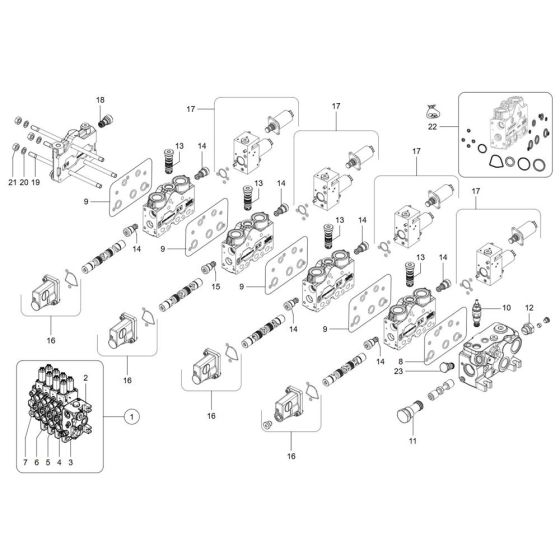 Control Unit for Wacker TH730
