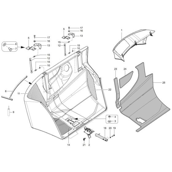 Engine Box Assembly for TH730