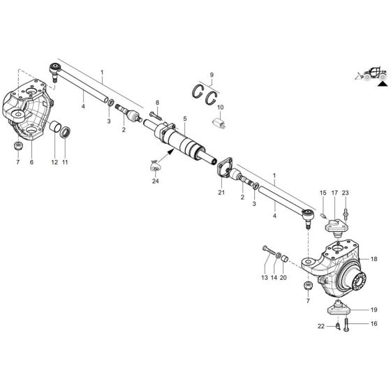 Steering Cylinder Assembly