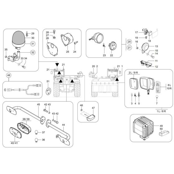 Lighting Assembly for TH735