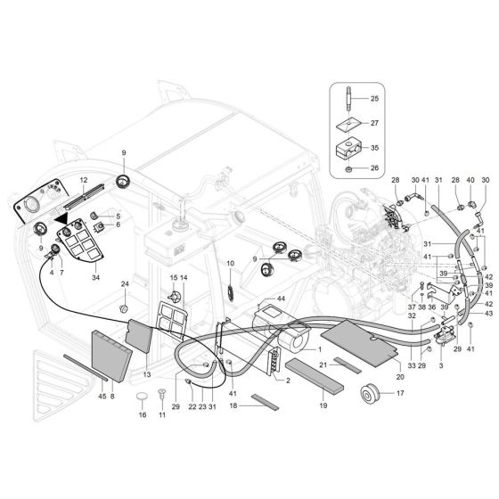 Heating Assembly for Wacker TH735