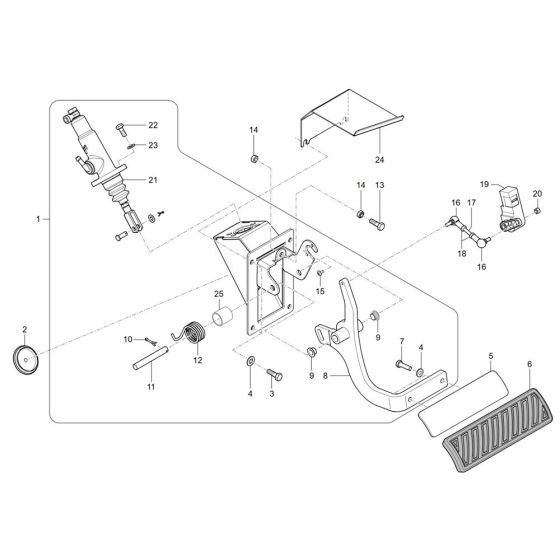 Brake Pedal Assembly