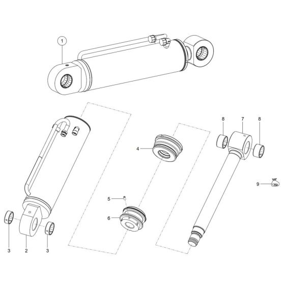Regulation Ram for Wacker TH735