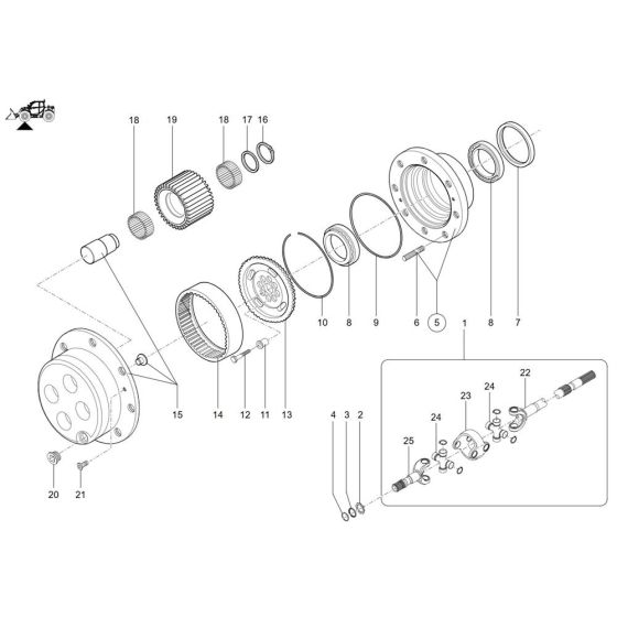 Front Wheel Hub Assembly
