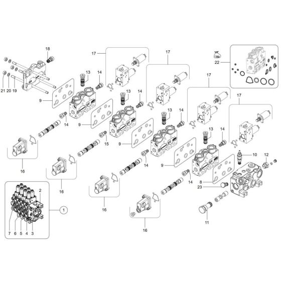Control Unit for Wacker TH740