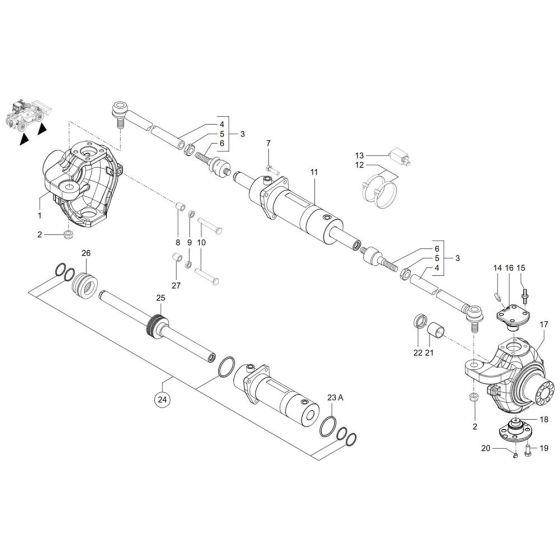 Steering Cylinder Assembly