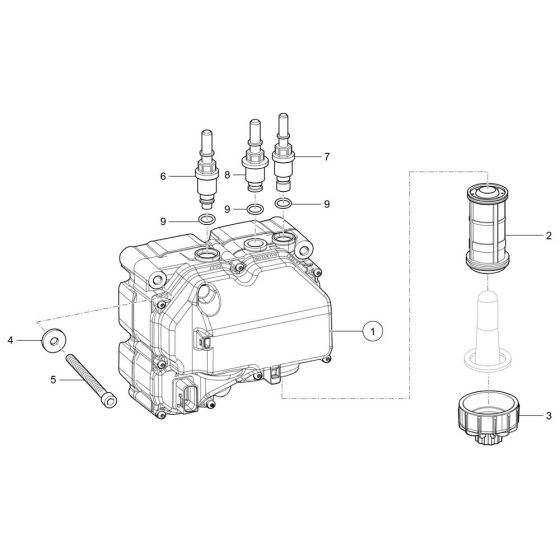 Fuel Pump Assembly for TH744