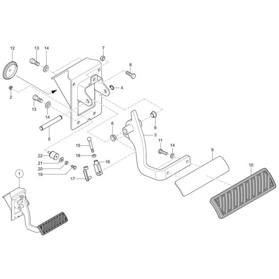 Brake Pedal Assembly