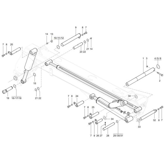 Mounting Assembly for Wacker TH744