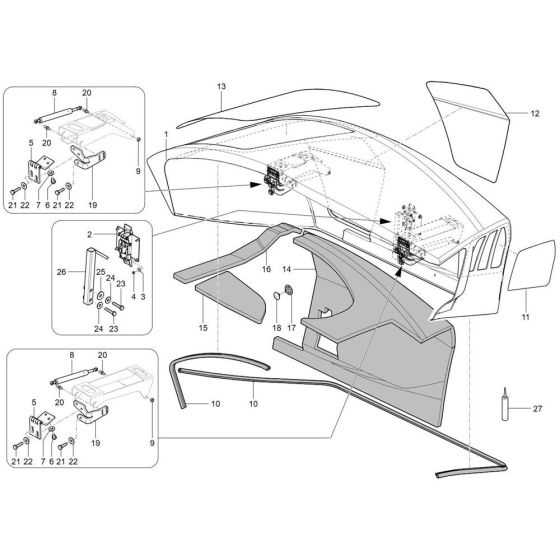Engine Hood Assembly
