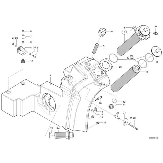 Oil Tank Assembly for TH750