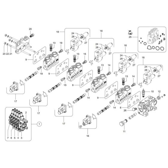 Control Unit for Wacker TH750