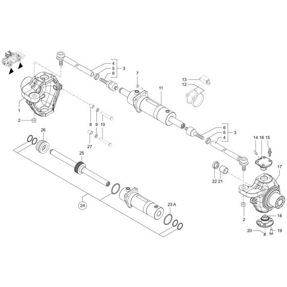 Steering Cylinder Assembly