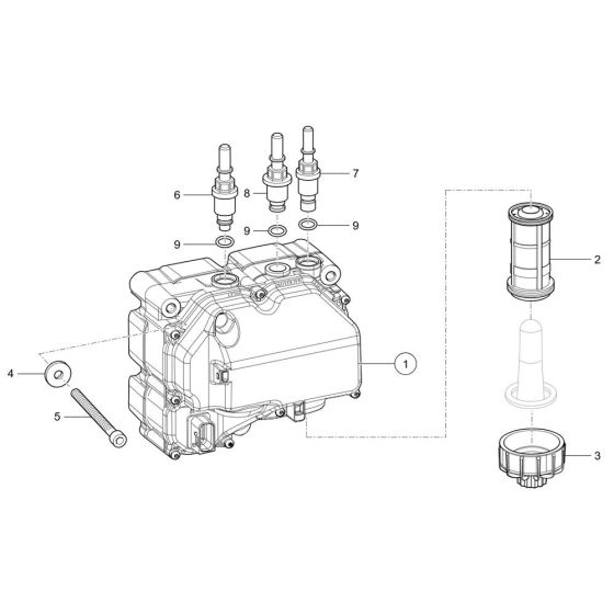 Fuel Pump Assembly for TH755