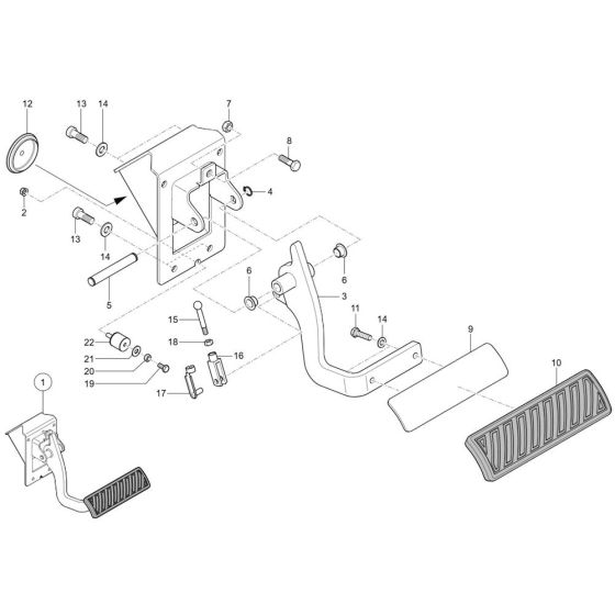 Brake Pedal Assembly