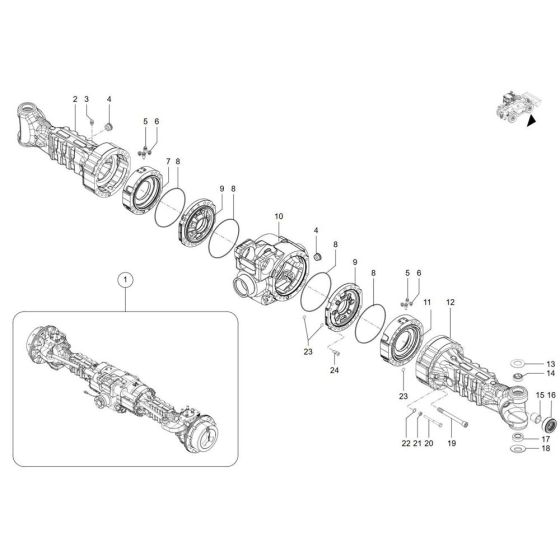 Axle Tube Assembly