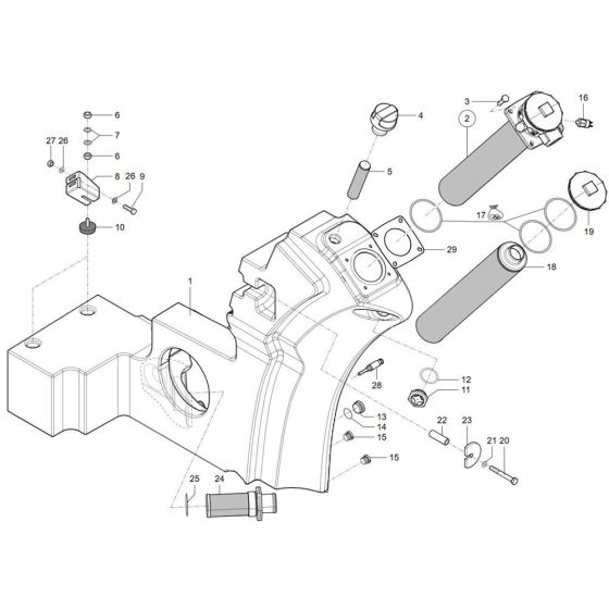 Oil Tank Assembly for TH955