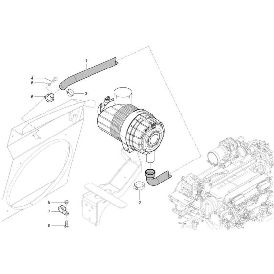 Pre-Filter Assembly for TH955